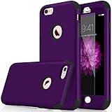 iPhone 7 Case,Qusum 3-in-1 Shockproof Full Body Coverage Protection Hard Slim iPhone 7 Case with Tempered Glass Screen Protector for Apple iPhone 7 4.7