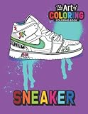 Sneaker Coloring Book: Urban, Classic, Retro, Air Max Sneakers, and Much More, for Adults, Teens, Boys and Girls