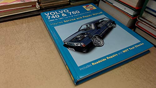 Volvo 740 and 760 (Petrol) 1982-91 Service and Repair Manual