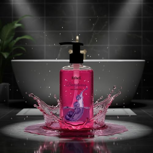 Image of Ethel Body Wash Refreshing Shower Gel for Deep Cleansing, Hydrating, Moisturising, Softer & Smoother Skin | Fruity Berry Fragrance (Berrylicious)
