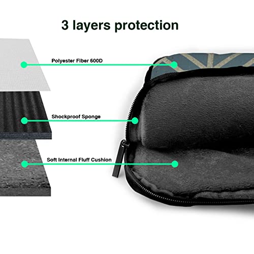Sac ordinateur portable corail Debou léger et grand format - 5