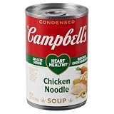 Campbell’s Condensed Heart Healthy Chicken Noodle Soup, 10.75 oz Can