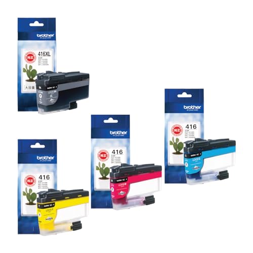 LC 416XL インクカートリッジ 4個セット Amazon | 【純正品 4色セット】 ブラザー インクカートリッジ LC-416XL