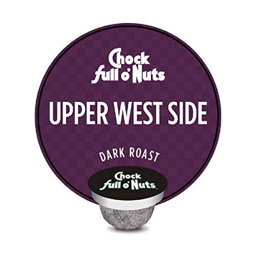 Chock Full O’nuts Upper West Side Dark Roast, K-Cup Compatible Pods – Arabica Coffee In Eco-Friendly Keurig-Compatible Single Serve Cups, 12 Count (Pack Of 1) #TOP4