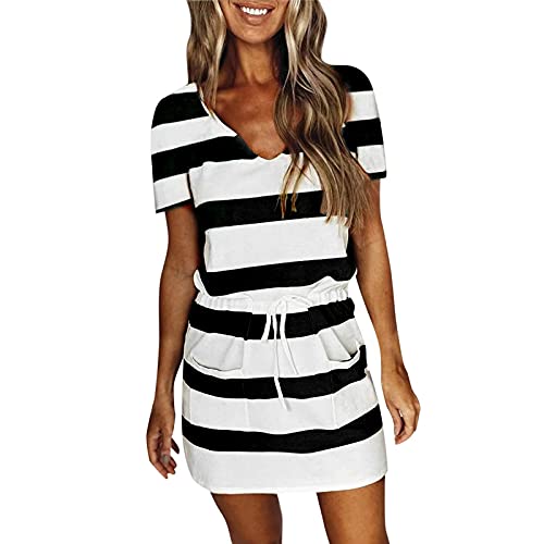 Robe d'été marine XXL chic pour vos soirées plage et vacances