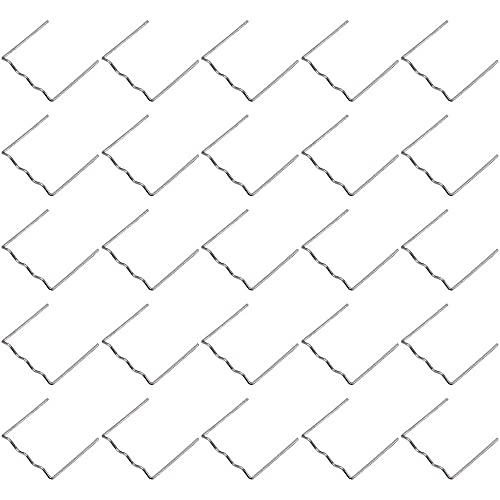 ANCLLO 500 unids máquina de reparación de grapas calientes de soldadura de plástico grapadora caliente auto reparación de parachoques pre corte para todos los coches ángulo plano 0.8mm