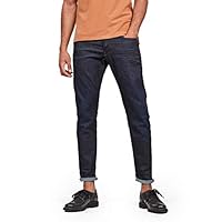 G-STAR RAW Men's Core 3301 Straight Tapered Fit Jeans, Dark Aged, 36W x 32L