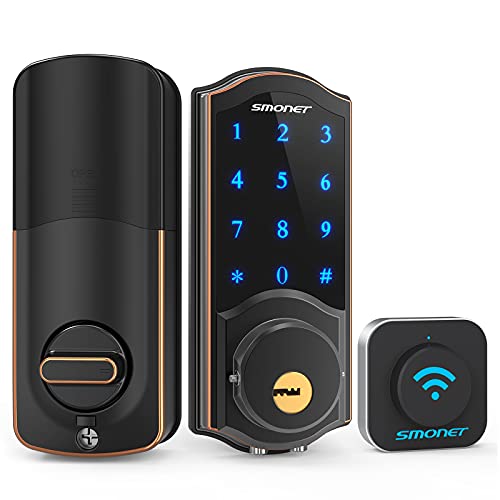 WiFi Door Remote Control Smart Deadbolt, Digital Electronic