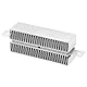 Elektrisches PTC-Heizgerät, Welligkeitsheizelement, 74 X 22 Mm, 12 V/24 V, Automatischer Thermostat, Leitfähige PTC-Welligkeitsheizplatte, Thermistor-Heizung (24V 50W)