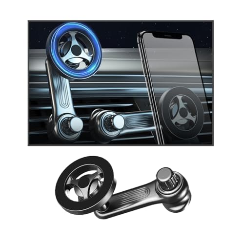JNNJ Handyhalterung Auto, Handyhalterung Auto Lüftung, Handyhalter fürs Auto Lüftung Universale KFZ, 360° Drehbar Handyhalter für Alle Handys, Lüftung Stabiler Never Fall