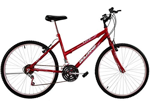 Bicicleta Aro 26 Dal'annio Bike Life Feminina 18 Marchas Vermelha