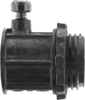 Tube métallique électrique Halex 91212 à vis de serrage stable