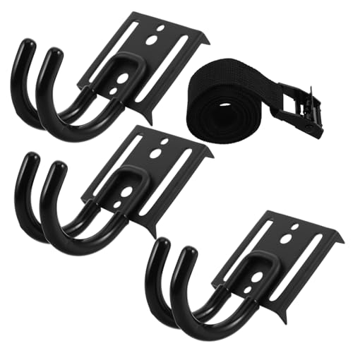 BESPORTBLE Outdoor Hunting Tree Strap Kit Iron Hooks Wall Mount Hooks for Garage Tree Climbing Gear