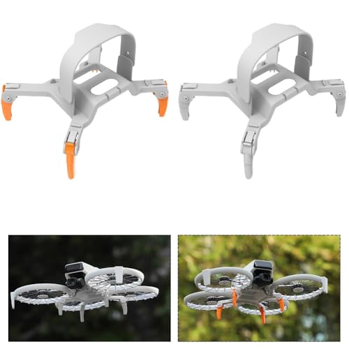 NiuLumea Kit extensor de tren de aterrizaje plegable, aumento de altura de 30 mm con estabilidad ajustable, hecho de material ABS, diseño portátil, fácil transporte e instalación - imagen 7