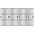 Cooking Grates for Charbroil Performance Grill - 6 Burner 463244819, Grill Grates for Charbroil Grill 463276517, 463245917, 463276617, Cast Iron, 18"