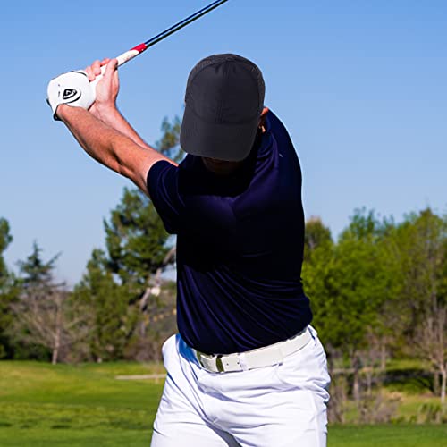 Crazy Era Waterproof Sports Performance Hat Running Hat Mesh Cap Lightweight Quick Drying Hat Runner Cap For Men Women Black #TOP5