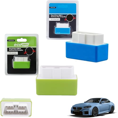 DZHUE Syngas Spritsparer Syngas OBD Fuel Saver Optimiert Die Kraftstoffverbrennung Verbessert Den Kraftstoffverbrauch Aus Abs Kunststoff FüR Alle Fahrzeuge Geeignet. (Green+Blue)
