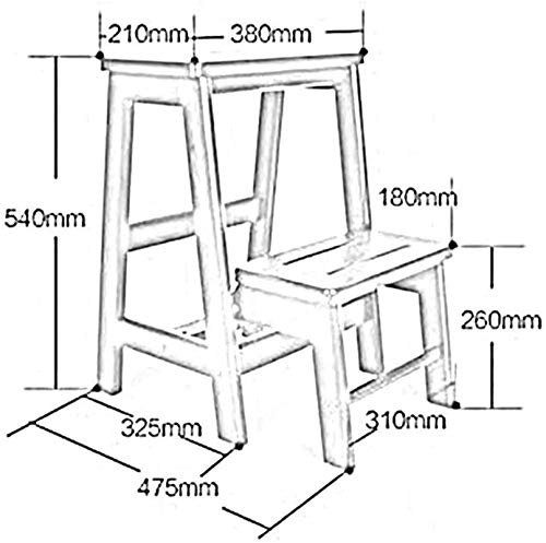 Escabeau pliant double usage pour éviter les chutes et attraper les objets hauts - 3