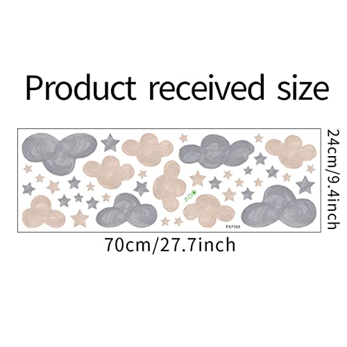 Clouds Wall Stickers, Cute Clouds Wall Decals For Little Girls Bedroom Nursery Kids Room Classroom Daycare And Party Decoration #TOP5
