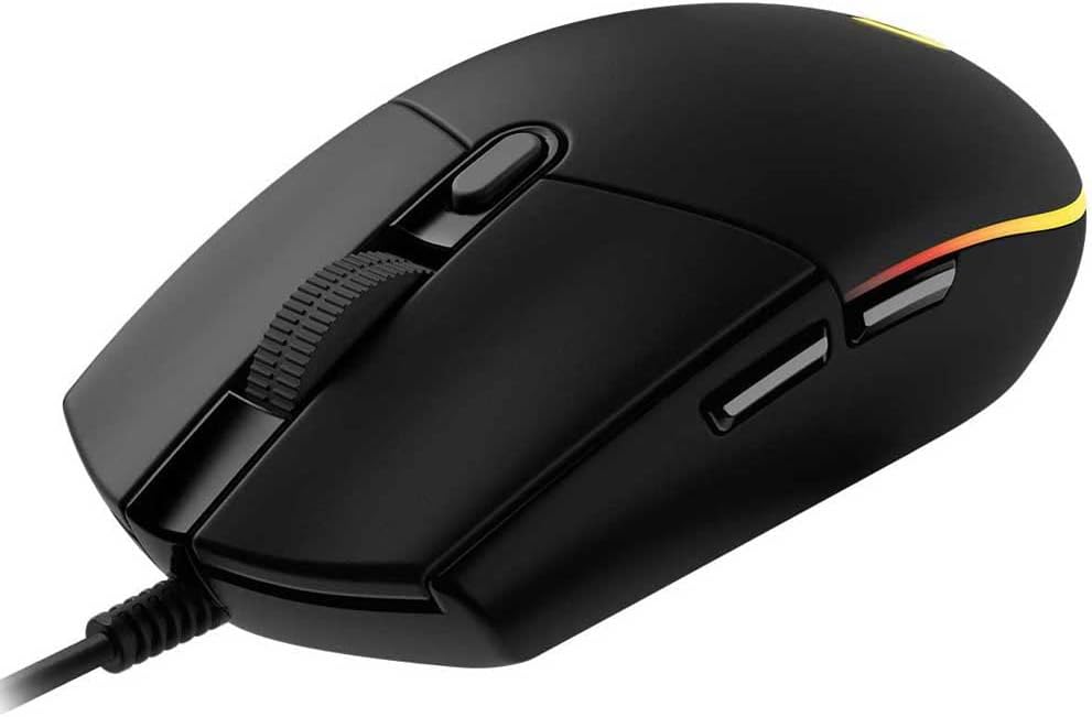 Logitech G102 Wired USB Optical Gaming Mouse - Black