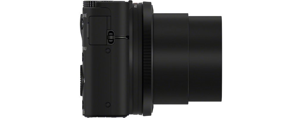 Sony RX100 Premium Kompakt Digitalkamera (20 MP, 7,6 cm (3 Zoll) Display, 1 Zoll Sensor, 28-100 mm F1.8-4.9 Zeiss Objektiv, 3,6x opt. Zoom) (DSC-RX100) schwarz