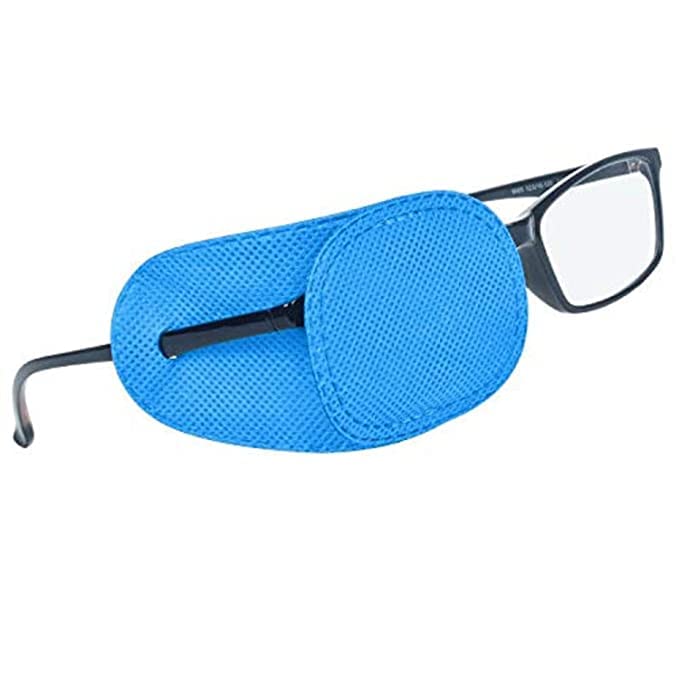 Bhavya Optic® Large size eyepatch for kids and adults amblyopia eye patches strabismus, lazy eye patch for children adults 2 pcs