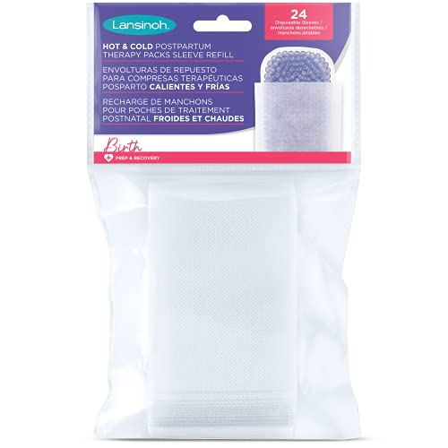 Lansinoh Hot & Cold Postpartum Therapy Packs Disposable Sleeve Refill, 24 Count Lansinoh Hot & Cold Postpartum Therapy Packs Disposable Sleeve Refill, 24 Count