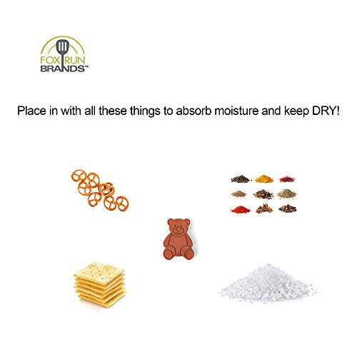 Fox Run 46761 Terracotta Brown Sugar Bear Keeper and Saver, 2.5"