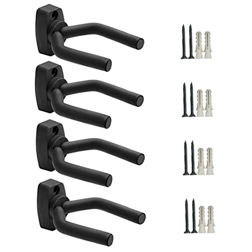 Guitar Mall Moucle Hook Hangle Wall Moard Mol Molon Black Display Rack Stand With Vis pour Music Retail Stores Bedrooms… - Les Beatles, Paul McCartney, John Lennon, RIngo Starr, George Harrison Guitar Mall Moucle Hook Hangle Wall Moard Mol Molon Black Display Rack Stand With Vis pour Music Retail Stores Bedrooms…