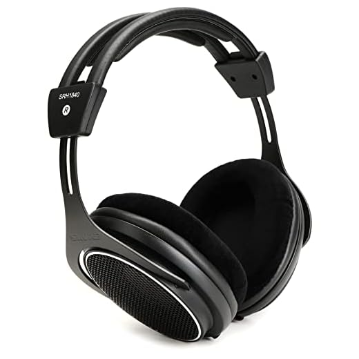 Shure SRH1840 Premium Open-back Headphones for Smooth, Extended Highs and Accurate Bass