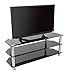 AVF Transitional Steel and Glass TV Stand for up to 60