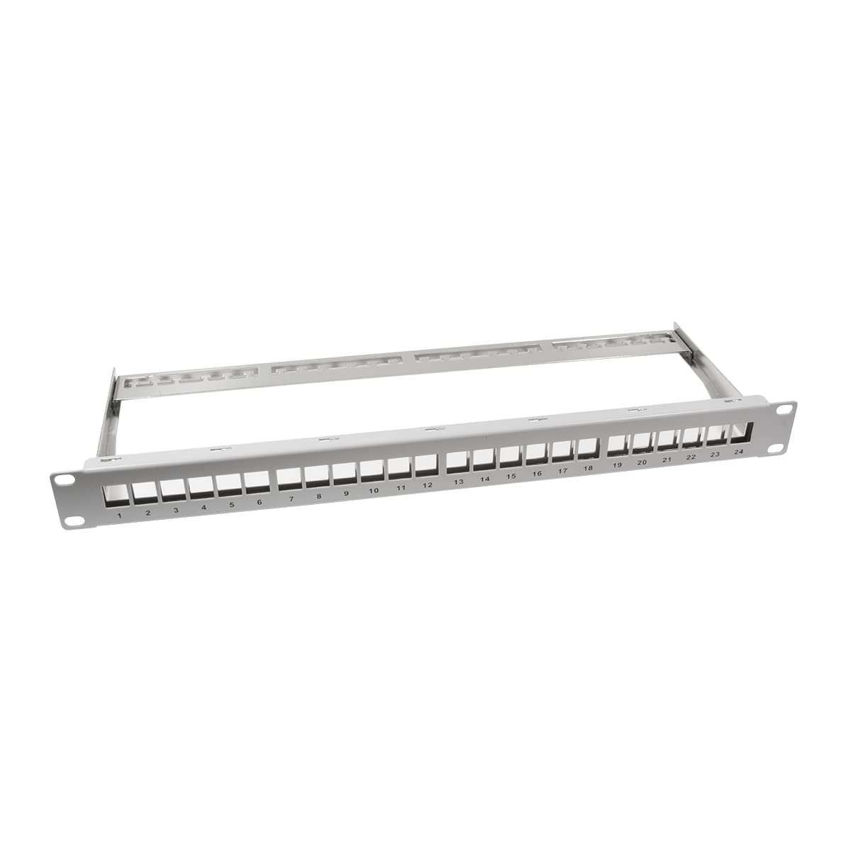 Logilink Panel De Keystone Blindado 24 Módulos, Gris