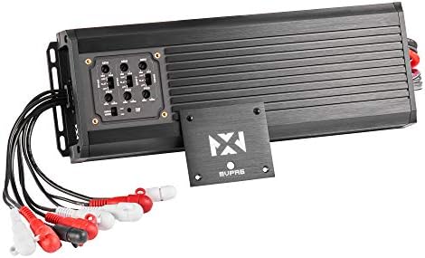 NVX MVPA6 900W Total RMS 6-Channel Bridgeable Marine-V Series Micro Class D Compact Marine/Powersports/Car Amplifier | IPX67 Waterproof Rating