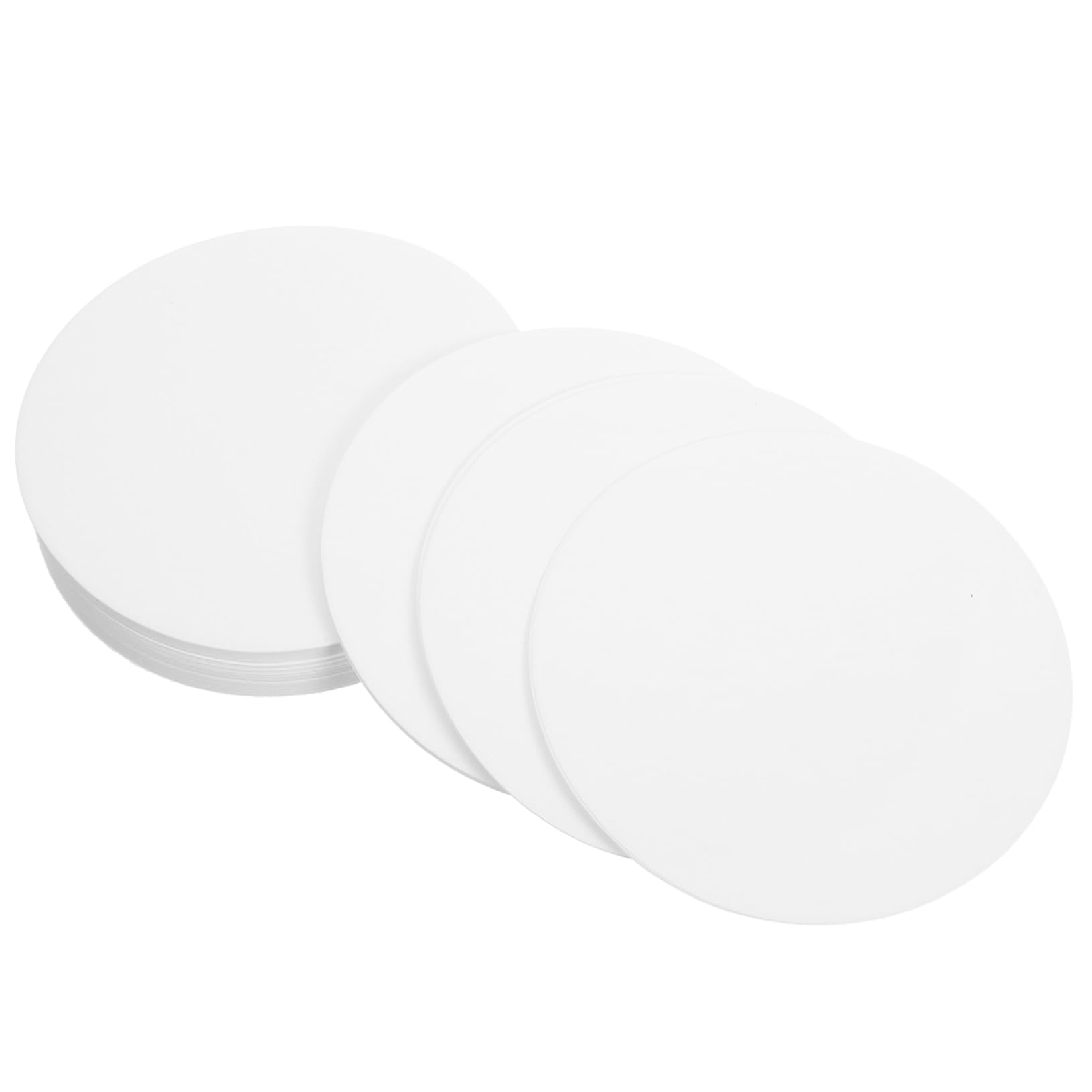 JECOMPRIS Lab Filter Paper Set 100pcs Cellulose Filter Paper for Well Water Kitchen Oil Filtering