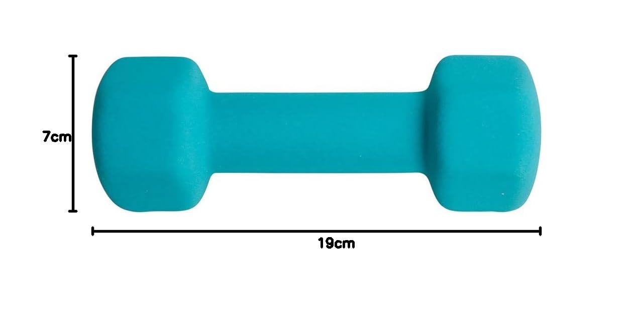 UPFIT - Hantle 2 kg - Pojedyncze - Idealny chwyt - Wykształcony kształt, dzięki czemu można wykonywać różne wszechstronne ćwiczenia - Umożliwia pełny trening - Szeroki i funkcjonalny uchwyt Niebieski