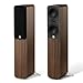 Q ACOUSTICS 5040 Floorstanding Speaker Pair Santos Rosewood - 5" Mid/Bass Drivers, 1" Tweeter - TV Speakers for Surround Sound System - Vinyl Record Player Hifi