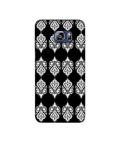 Image of Amazon Brand - Solimo Designer S Shape Pattern 3D Printed Hard Back Case Mobile Cover for Samsung Galaxy S6 Edge Plus