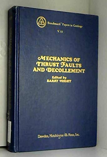 語学・辞書・学習参考書 Mechanics of Thrust FaultsandDecollement Mechanics of Thrust FaultsandDecollement