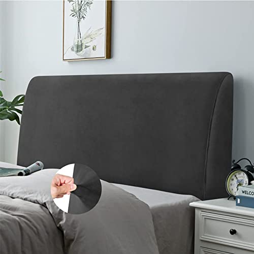 Kopfteilbezug Aus Samt – Elastisch, 200 Cm Breit, Für Bettkopfteile Bis 65 Cm Höhe, Farbe Q