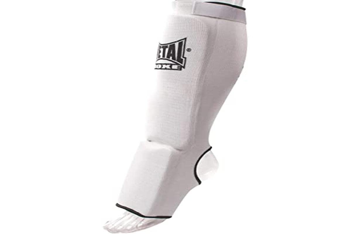 METAL BOXE MB153 Shin/Foot Guards red red Size:M