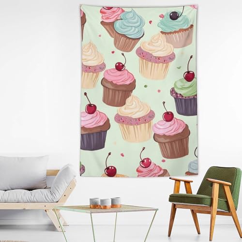 Tapisserie murale cupcake idée cadeau originale pour anniversaire ado