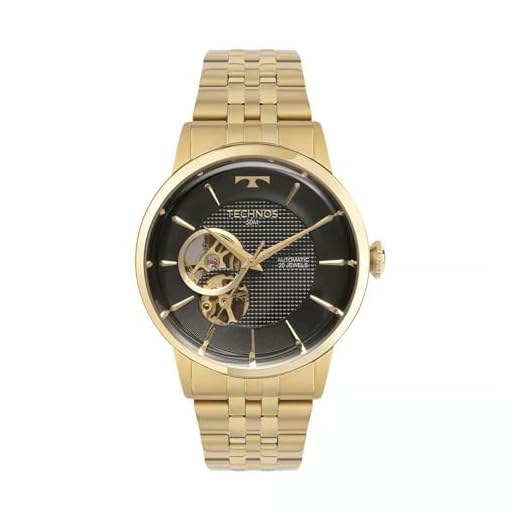 Relógio Technos Masculino Automatico Dourado - G3265AU/1P 3265AU/1P