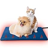 TWONE ペット用ホットカーペット ペット用ヒーター 4段タイマー機能 6段階温度調節 電気ヒーター 犬 猫 暖房器具 ペット加熱パッド 防寒用具 寒さ対策 小動物対応 過熱保護 ポカポカ 40*30cm 1 付き ギフト