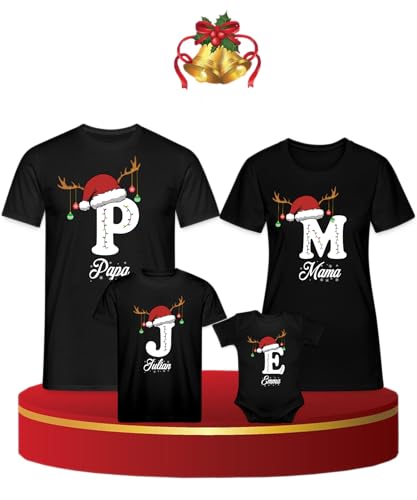 Personalisierte Familien Weihnachtsnamen - Weihnachten Set...