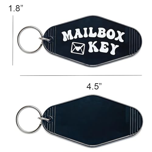Image of MailBox Keychain Bulk Mail Box Key Ring 2 Pack