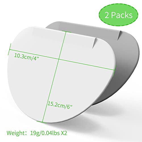 image for AILUROPODA Dough Scraper, 2 Pieces Dough Cutter Food Safe Plastic Bowl
