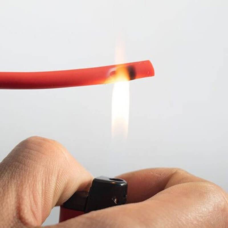 10M/Batch Connector Heat-Resistant Cable Wiring 18AWG 20AWG 22AWG 24AWG 26AWG 28AWG 30AWG Soft Silicone Wire (Color : Red, Size : 18AWG)