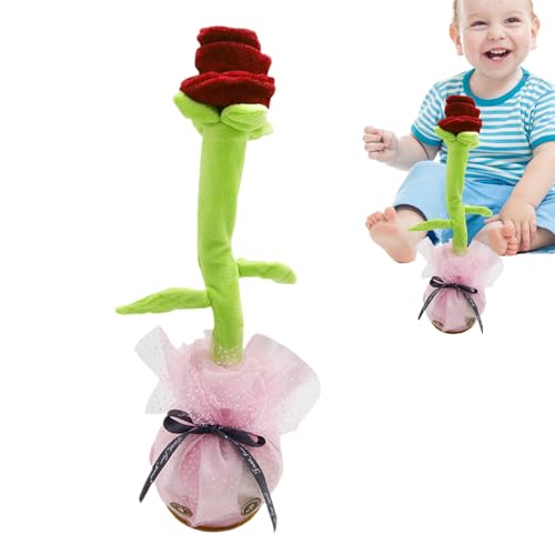 Jouet dansant et chantant : la fleur interactive USB pour égayer la chambre de bébé