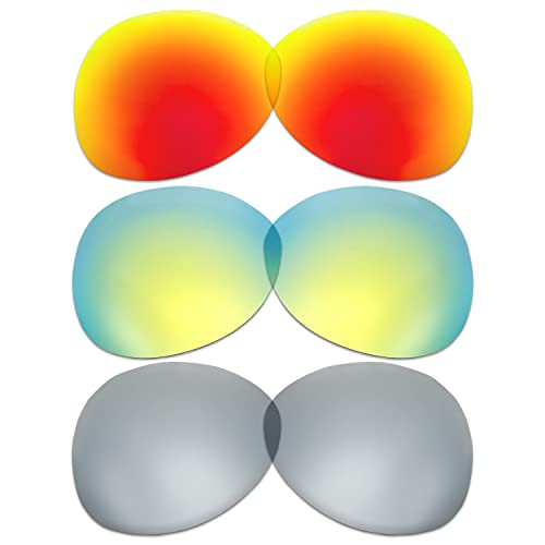 Lentilles pour Oakley Plaintiff verres de rechange haute clarté triple nuance