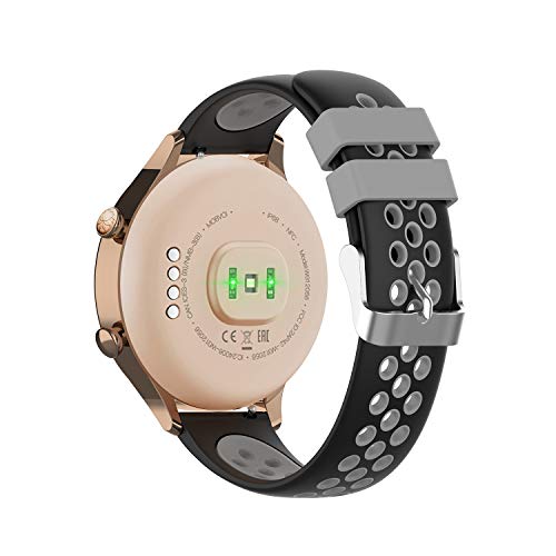 Correa de repuesto silicona 5 piezas para TicWatch GTH miniatura 5